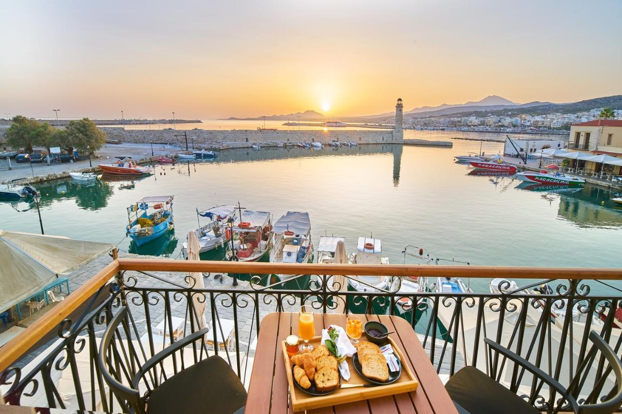 Vista Del Porto Luxury Suites Rethymno Exterior foto
