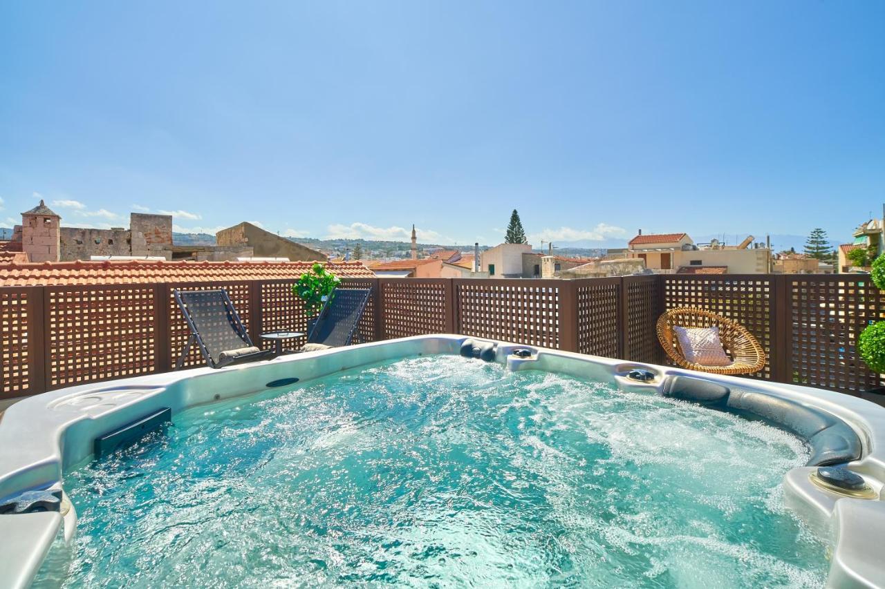 Vista Del Porto Luxury Suites Rethymno Exterior foto