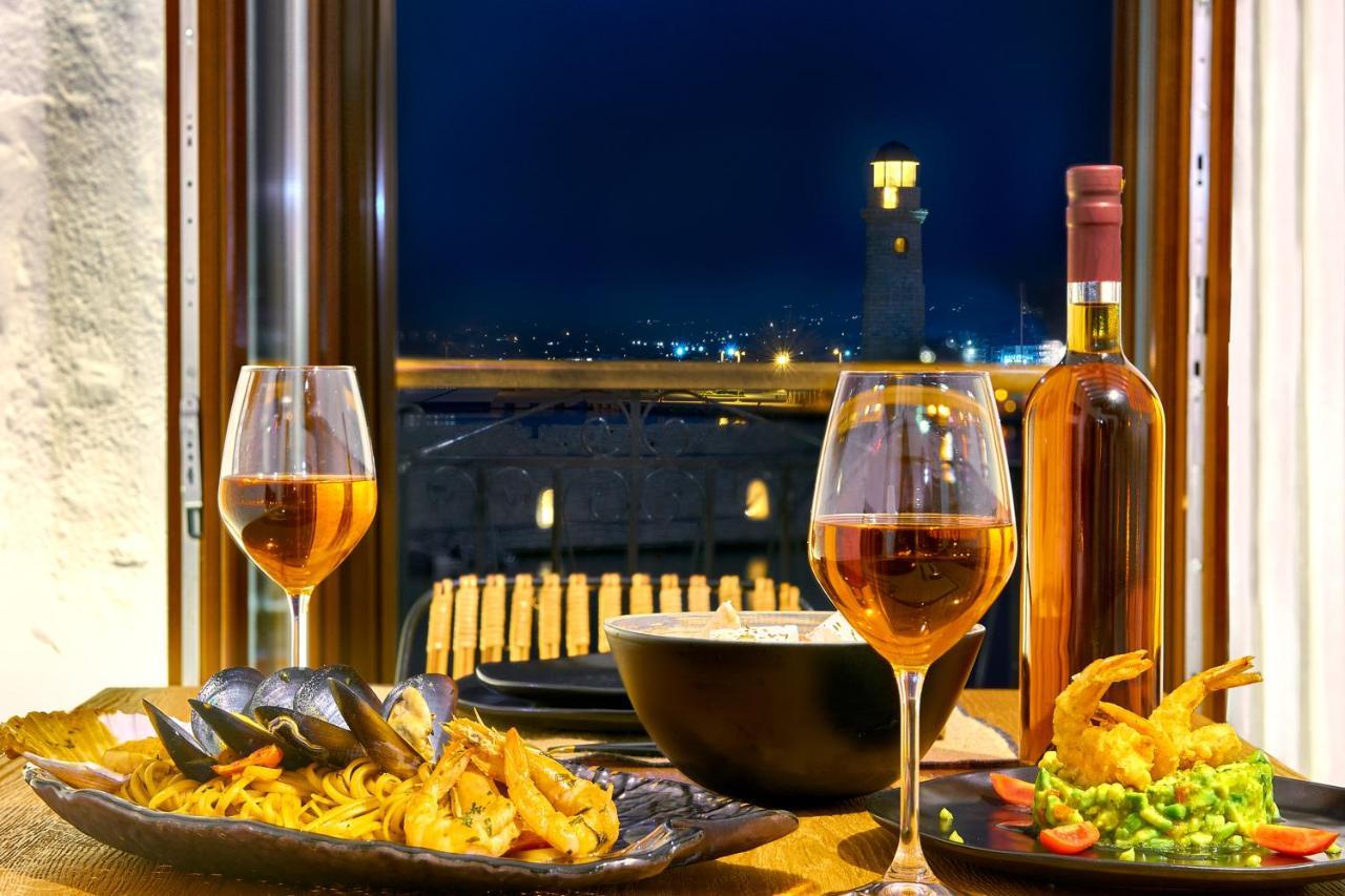 Vista Del Porto Luxury Suites Rethymno Exterior foto