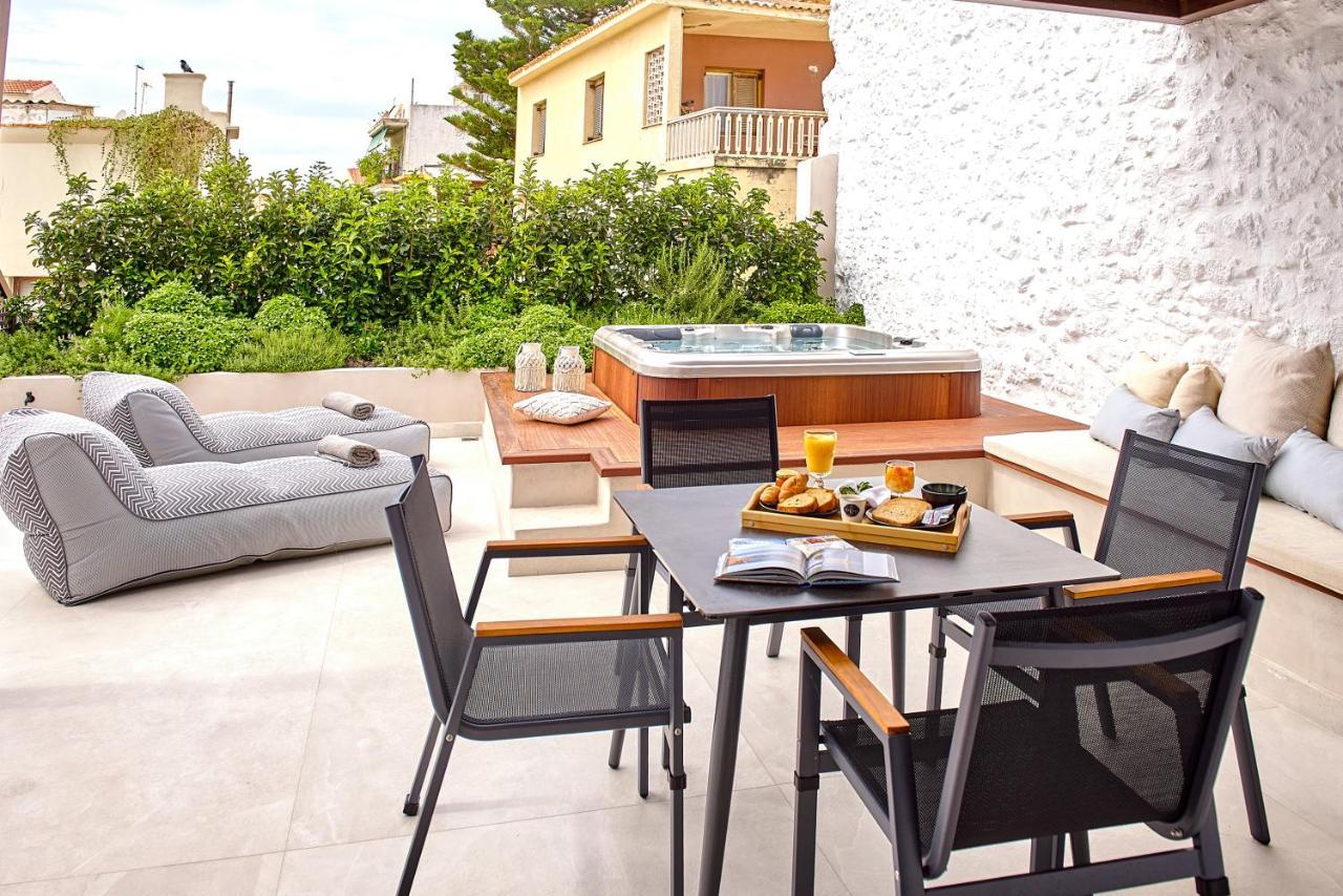 Vista Del Porto Luxury Suites Rethymno Exterior foto