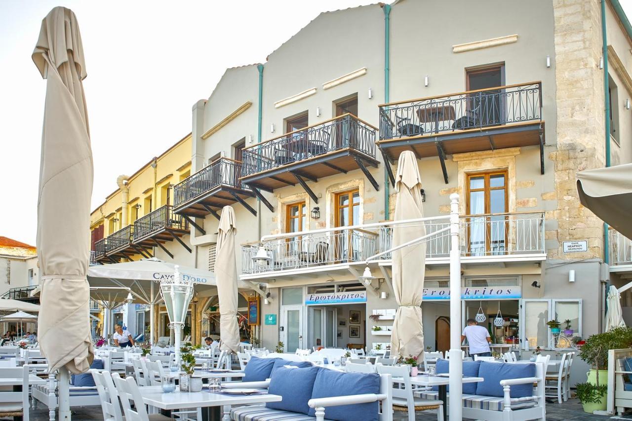 Vista Del Porto Luxury Suites Rethymno Exterior foto